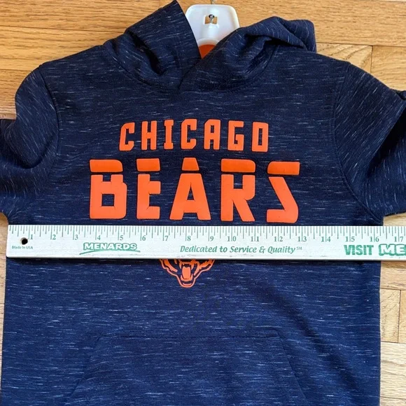 NFL Chicago Bears Football Youth Hoodie Boys Sz: M (8/10) EUC - Picture 6 of 12